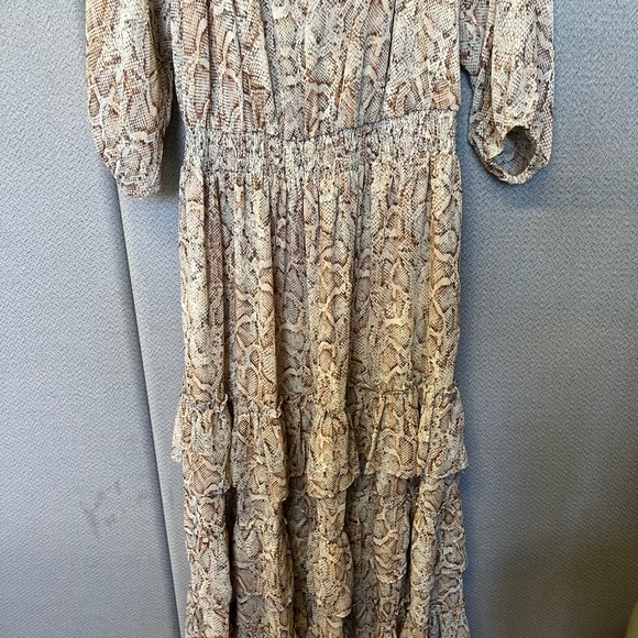 Jessica Simpson full length snake print dress new tags attached size 1X - Picture 10 of 15